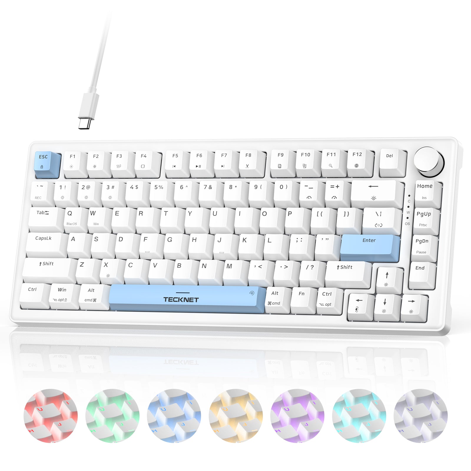 TECKNET EGK-01001 Wireless Gaming Keyboard