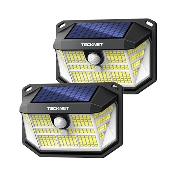 TECKNET Outdoor Waterproof Solar Light With 231 LED
