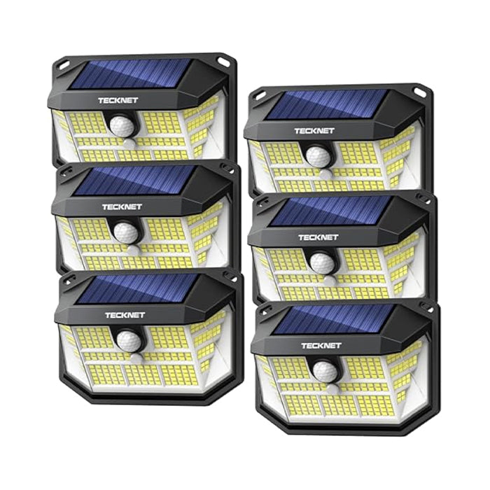 TECKNET Outdoor Waterproof Solar Light With 231 LED