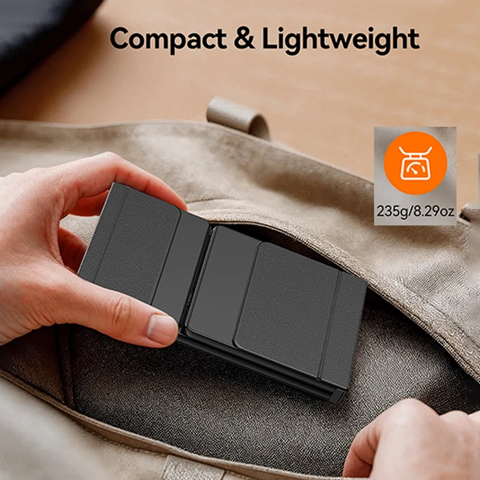 TECKNET Foldable Bluetooth Keyboard, Touchpad & Numpad,TK-KB035