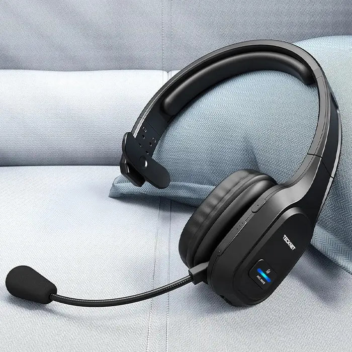 TECKNET Trucker Bluetooth Headset with Microphone