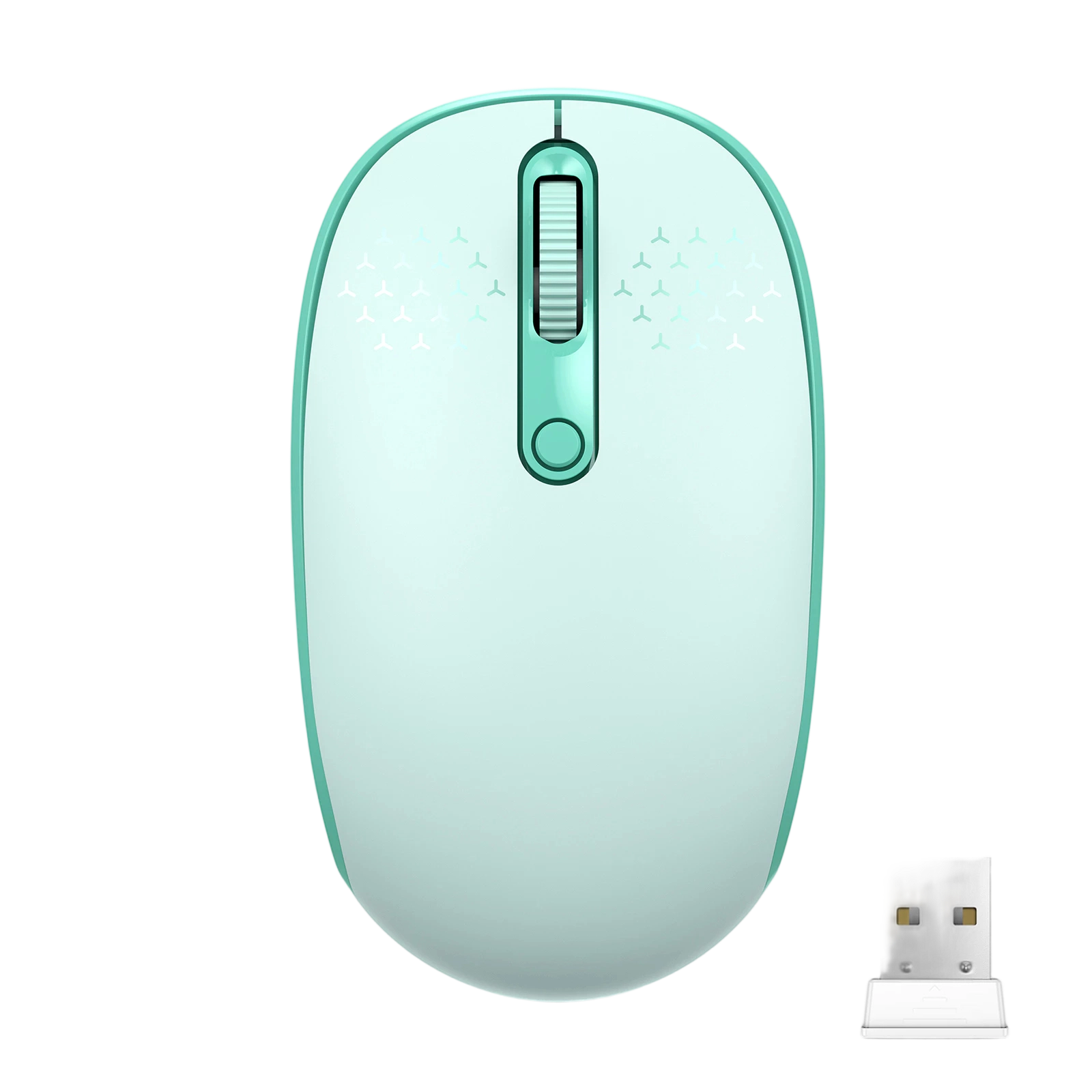 TECKNET Classic 2.4G Wireless Silent Ergonomic Mouse MS006