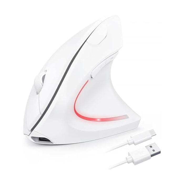 TECKNET Ergonomic Mouse, Wireless Vertical Mouse, 5 Adjustable DPI Levels