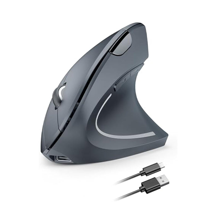 TECKNET Ergonomic Mouse, Wireless Vertical Mouse, 5 Adjustable DPI Levels