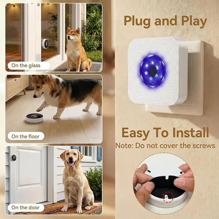 TECKNET Dog Door Bell