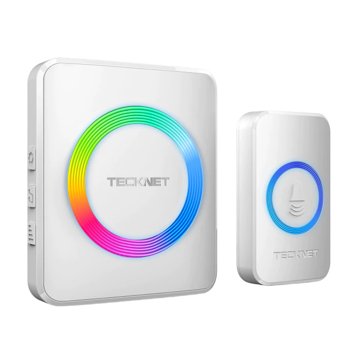TECKNET Waterproof Wireless Doorbell with 1300ft Range