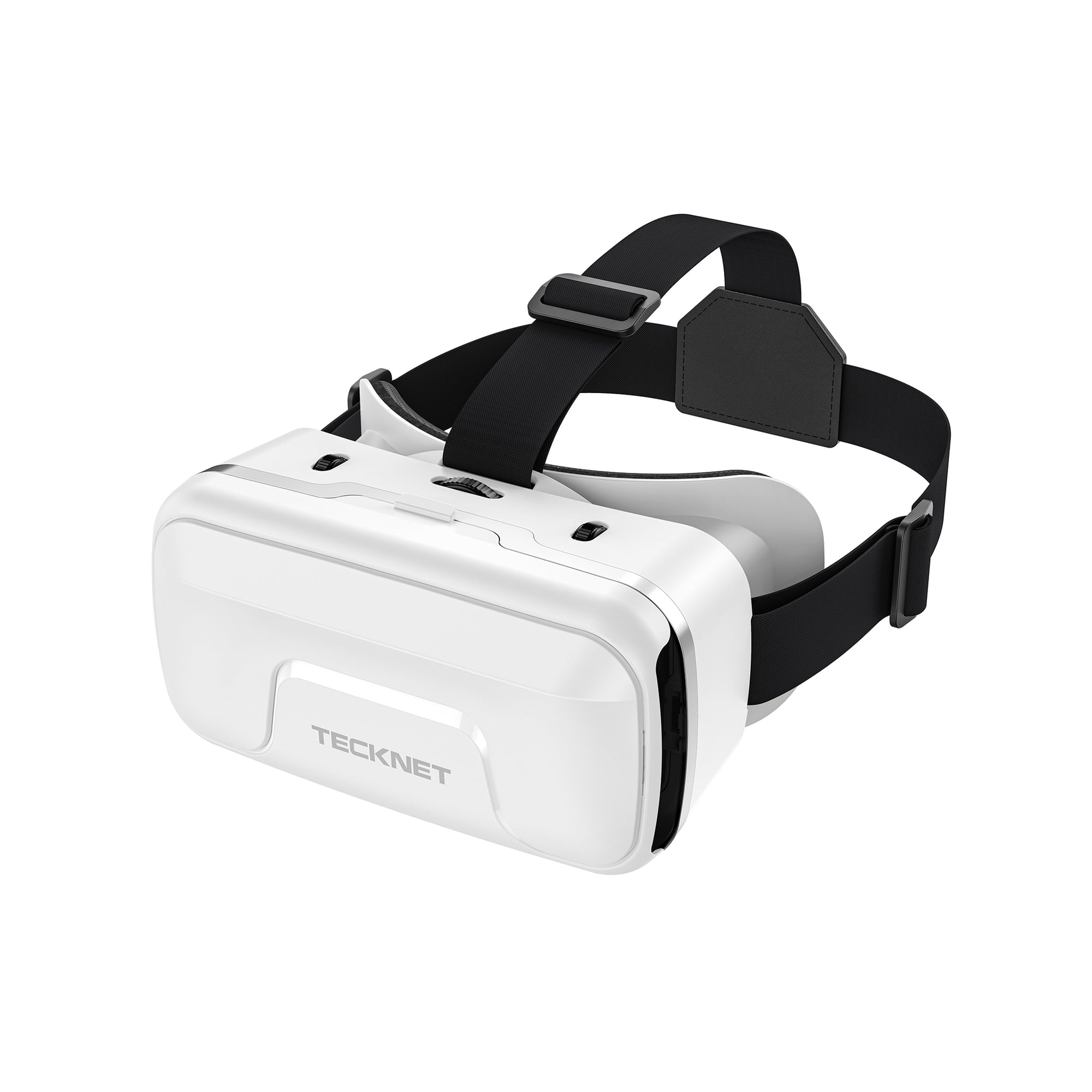 TECKNET BASICS VR Headset, 110° FOV Anti-Blue Light Adjustable 3D VR Glasses for Kids, Compatible with iPhone, Samsung and Android 4.7‑7.2 Inch Phones
