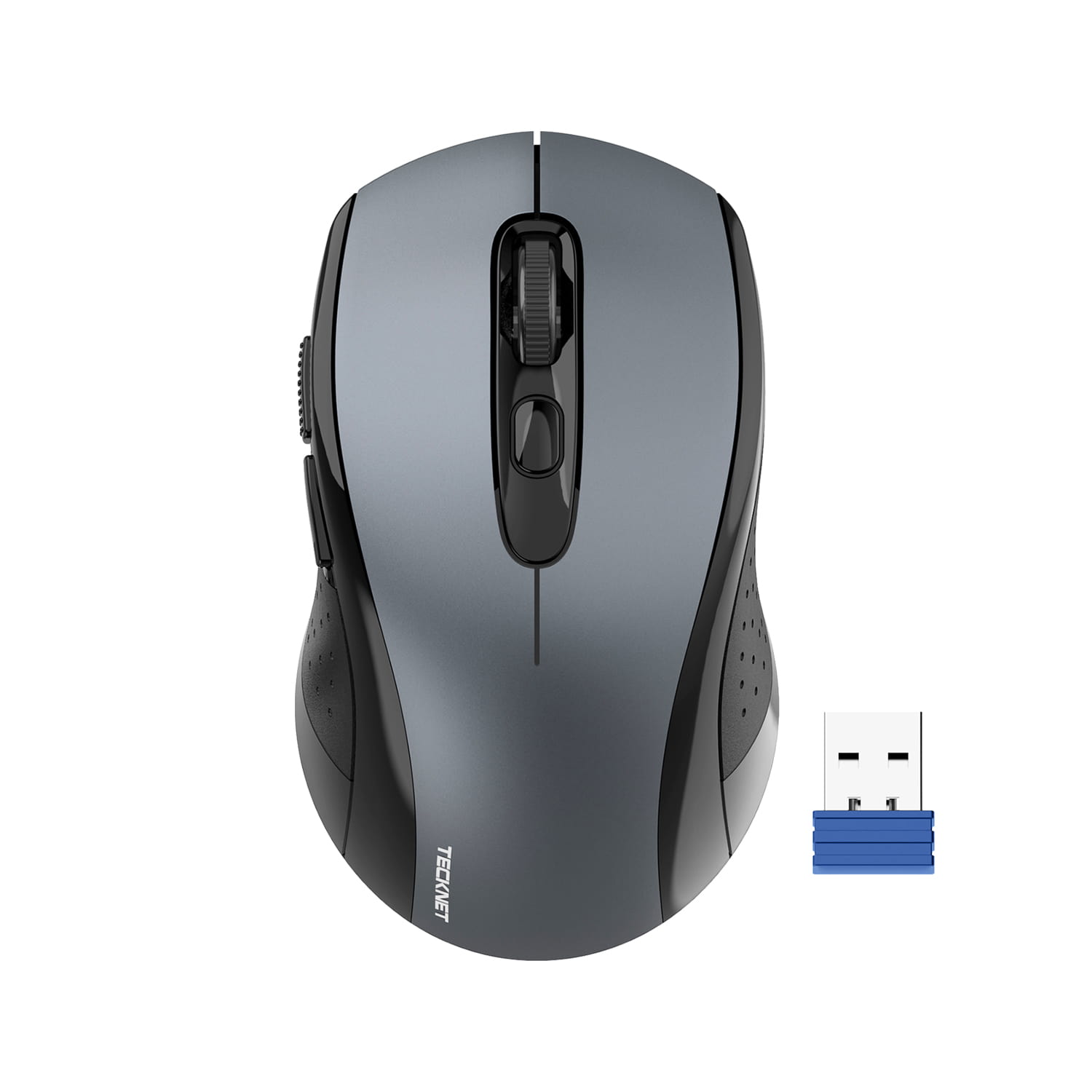 TECKNET 2.4G Wireless Mouse 5-Level Adjustable 4800 DPI Silent Mouse