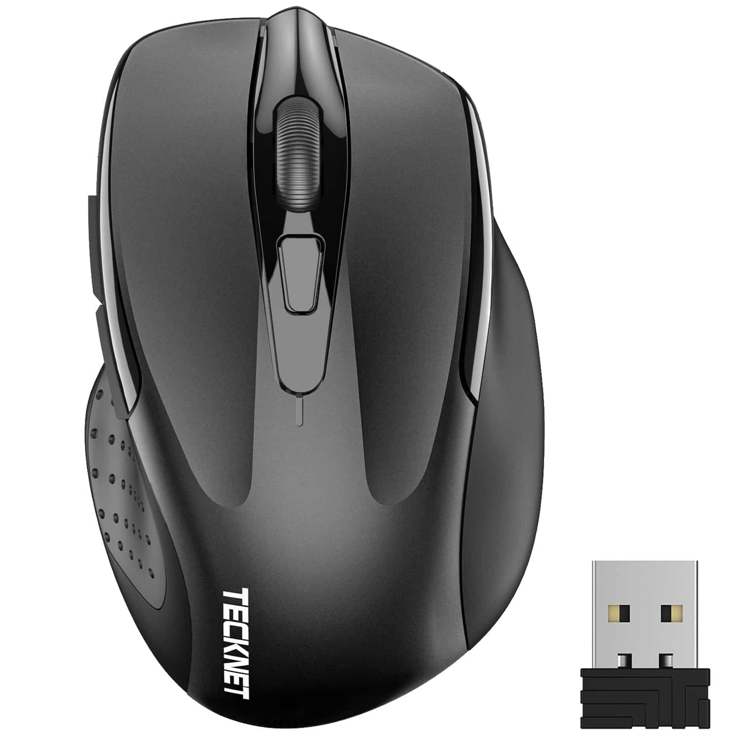 TECKNET 2.4G Wireless Silent Mouse 4000 DPI