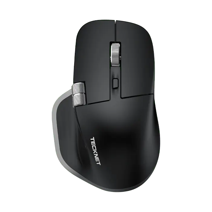 TECKNET Ergo Tri-Mode Silent Mouse, 4800 DPI MS029