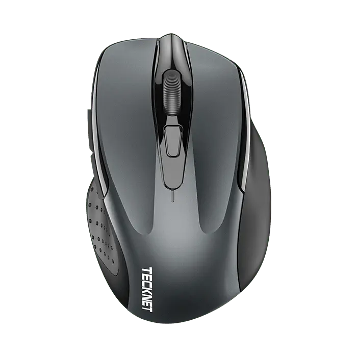 TECKNET Wireless Mouse Rechargeable 4800 DPI Silent Mouse 8 Buttons Bluetooth Mouse