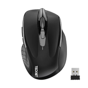 TECKNET Classic 2.4G Ergonomic Mouse, 5 DPI Settings M003