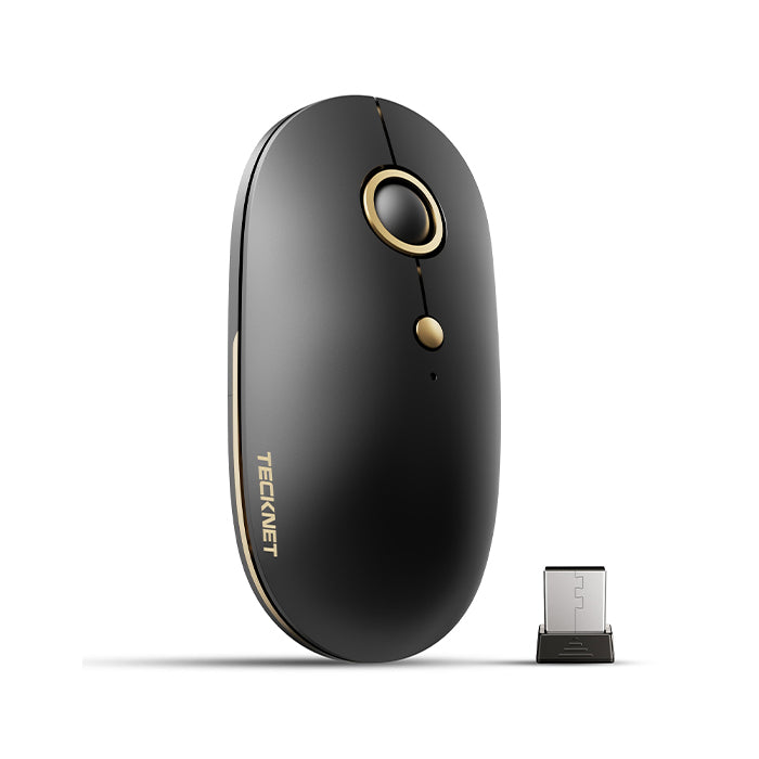 2.4G Mouse Da Gioco Wireless Bluetooth Ricaricabile Per PC - Foto 5