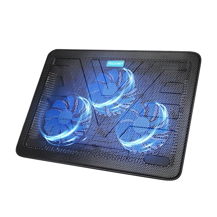 TECKNETTECKNET 1200 RPM Laptop Cooling Pad For 12 - 17.3 Inch
