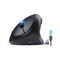 TECKNET Ergonomic Mouse, Bluetooth Wireless Vertical Mouse, Rechargeable Battery, Quiet Clicks, 4800 DPI Adjustable