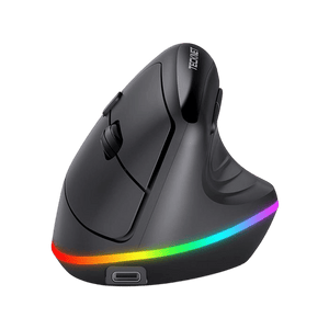 TECKNETTECKNET RGB Wireless Ergonomic Mouse Rechargeable