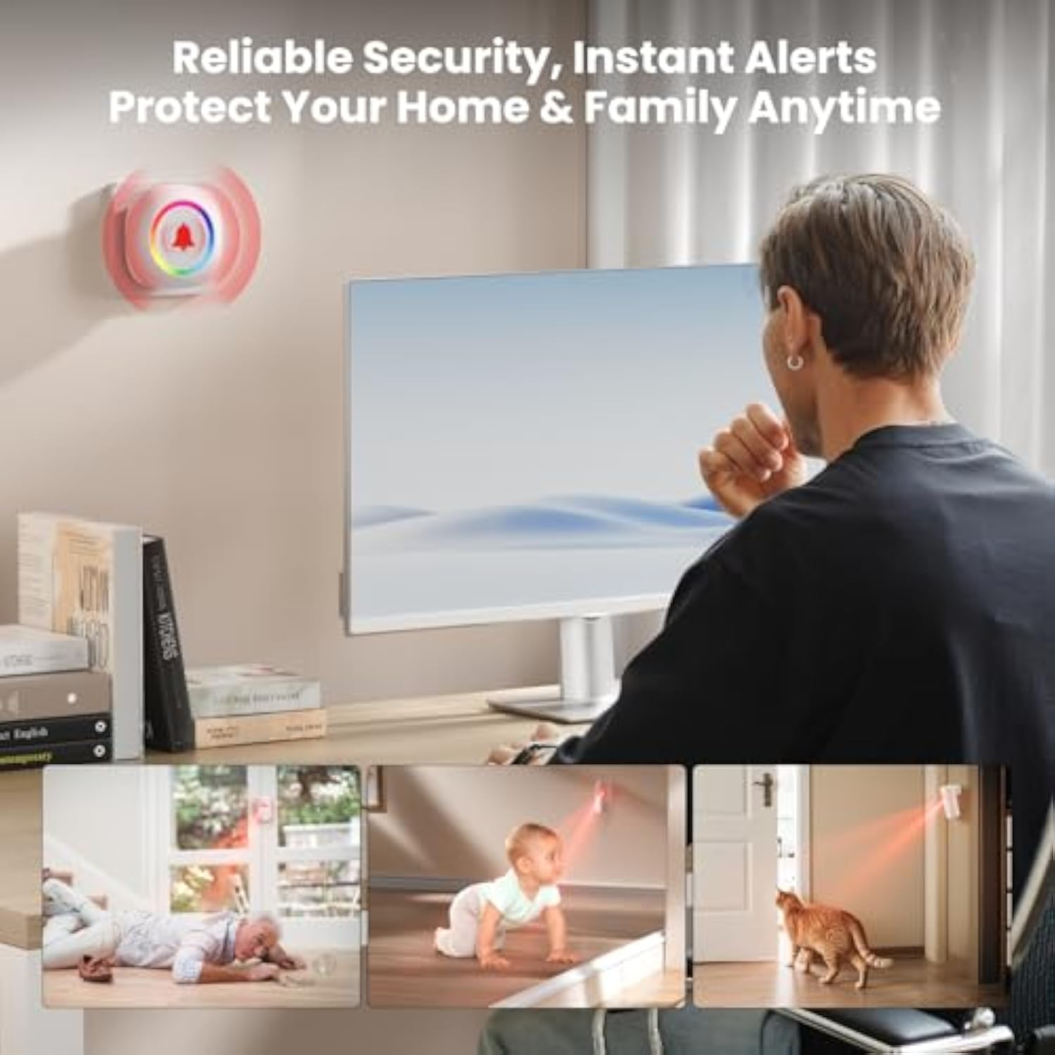 Wireless Motion Sensor Door Chime