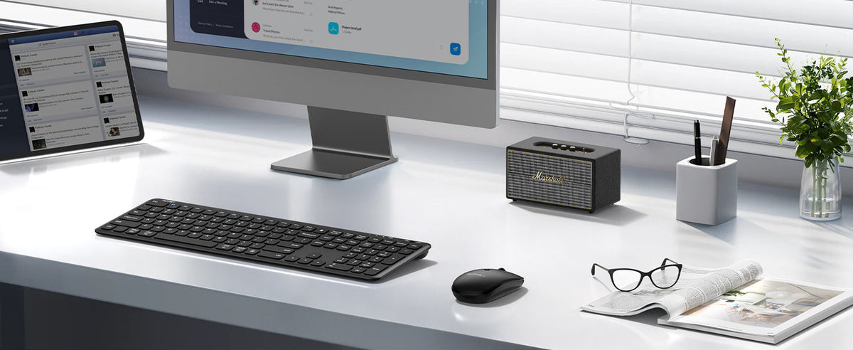 How to Create a More Productive Workspace with a Wireless Keyboard and Mouse