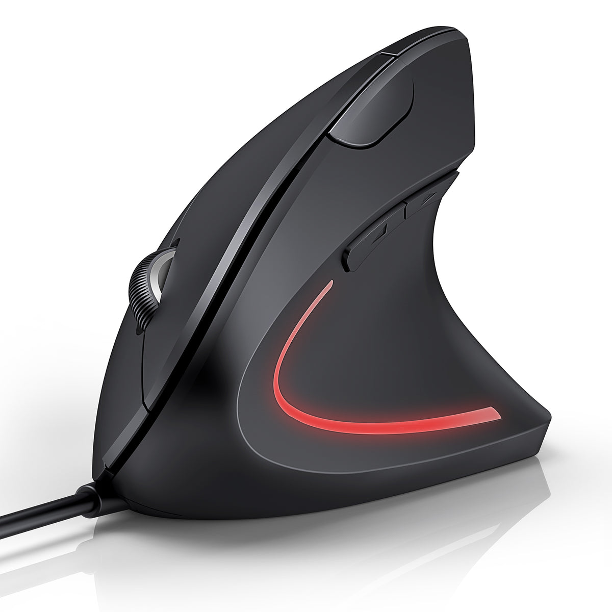 TECKNET Wired Mouse, 6400 DPI Ergonomic Mouse