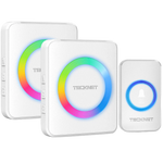 TECKNET Waterproof 1300ft Range Wireless Doorbell Chimes