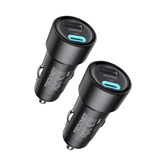 TECKNET USB C Car Charger [2Pack]