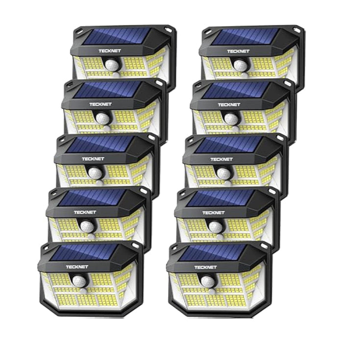 TECKNET Outdoor Waterproof Solar Light With 231 LED