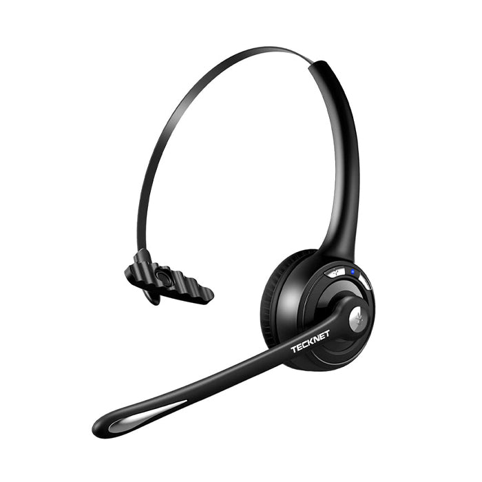 TECKNET Lightweight Wireless Headset With Mic