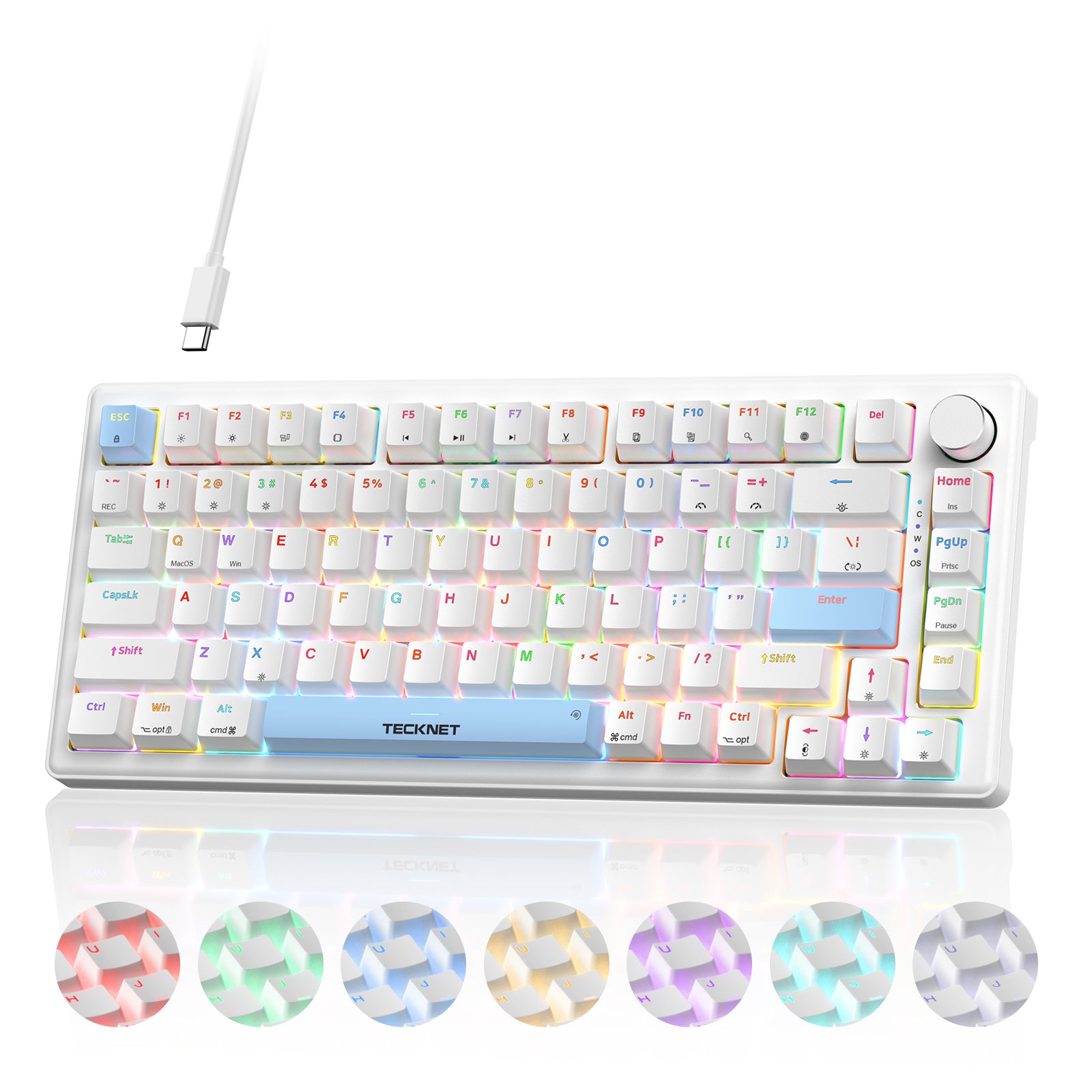TECKNET EGK-01001 Wireless Gaming Keyboard
