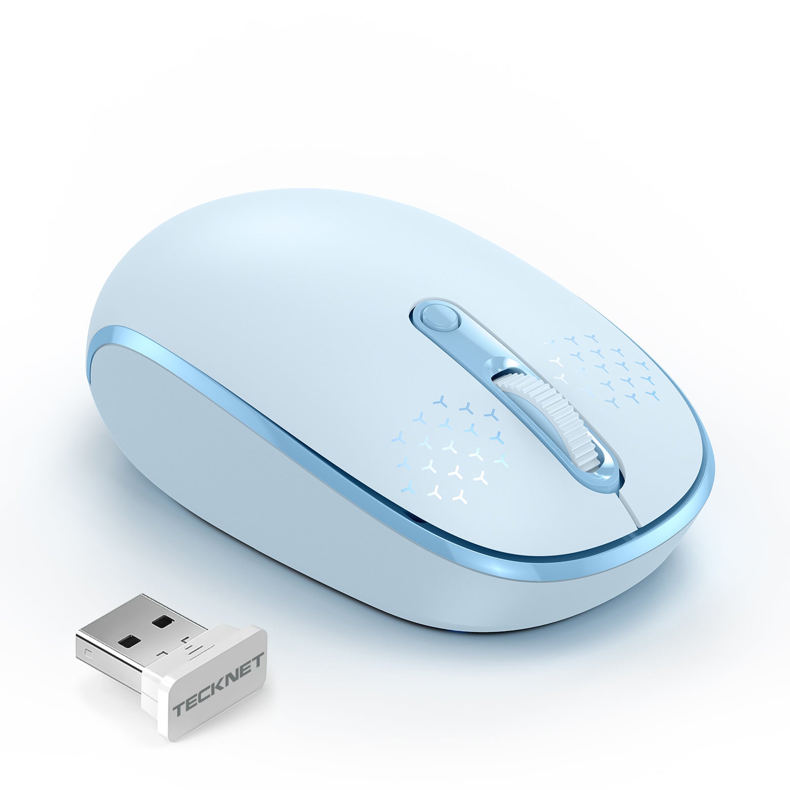 TECKNET Silent 2.4G 1600 DPI Wireless Mouse