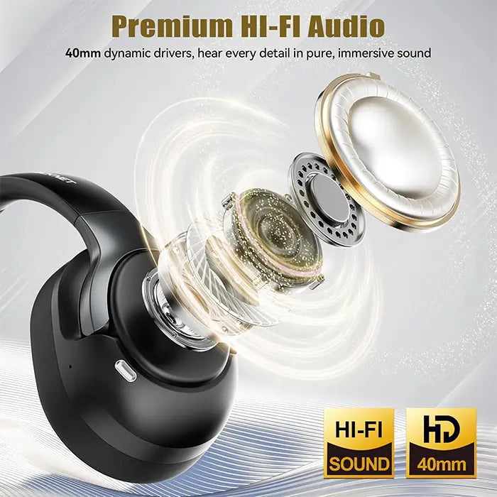 TECKNET Hybrid Active Noise Cancelling Headphones