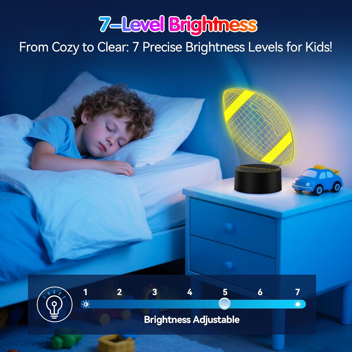 TECKNET 3D Football Night Light