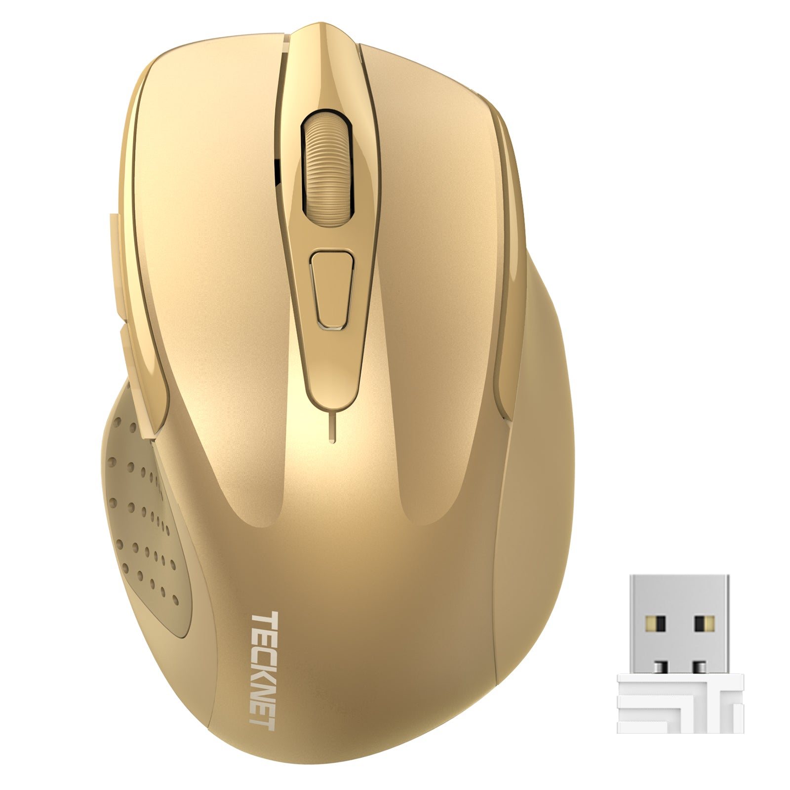 TECKNET Battery Powered 2.4G 2600 DPI Wireless Mouse