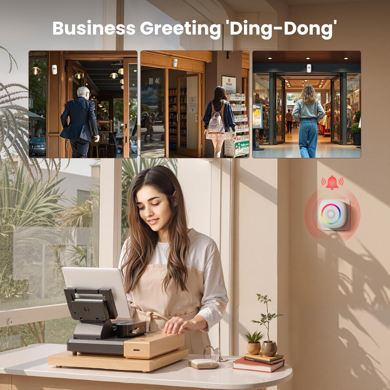 Wireless Motion Sensor Door Chime