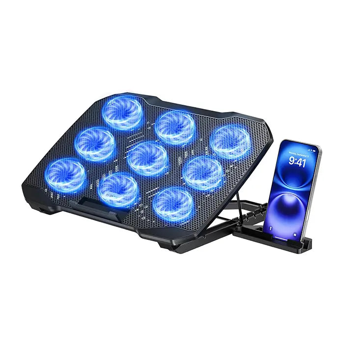 TECKNET Laptop Cooling Pad with Phone Stand