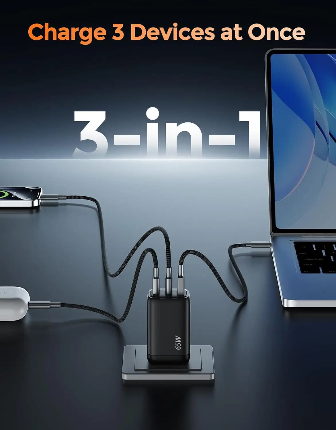 TECKNET 65W USB C Charger
