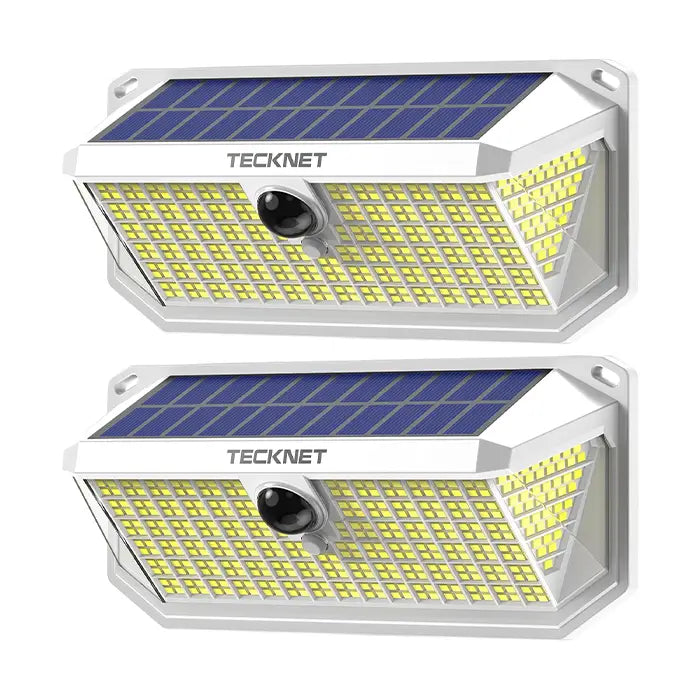 TECKNET 416 LED Solar Lights Outdoor Motion Sensor Waterproof 4200lm