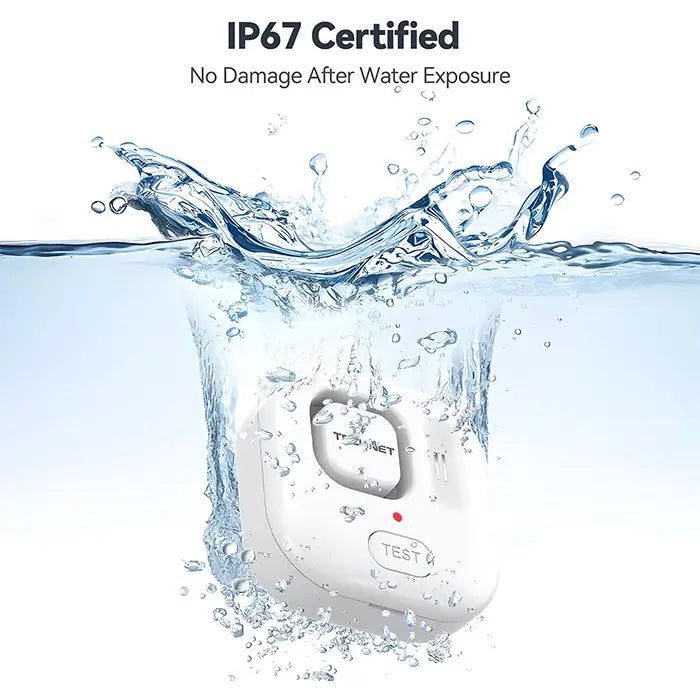 TECKNET WiFi Water Leak Detector, Smart Leak Sensor with App Alerts