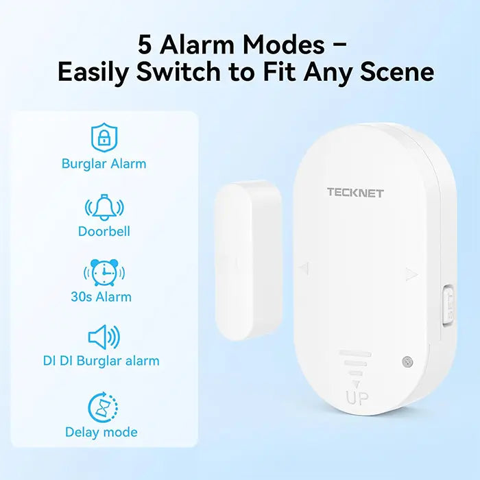 TECKNET Door Alarms for Kids Safety