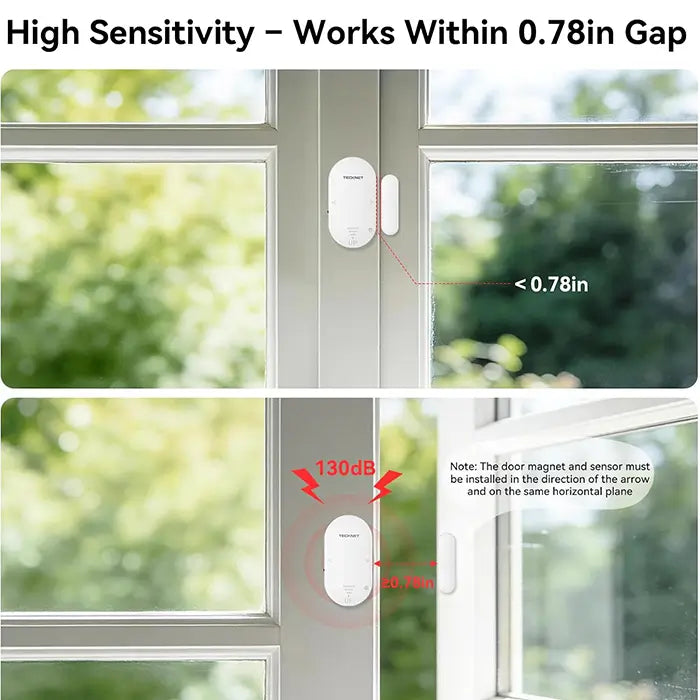 TECKNET Door Alarms for Kids Safety