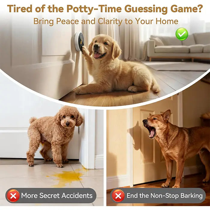 TECKNET Dog Door Bell