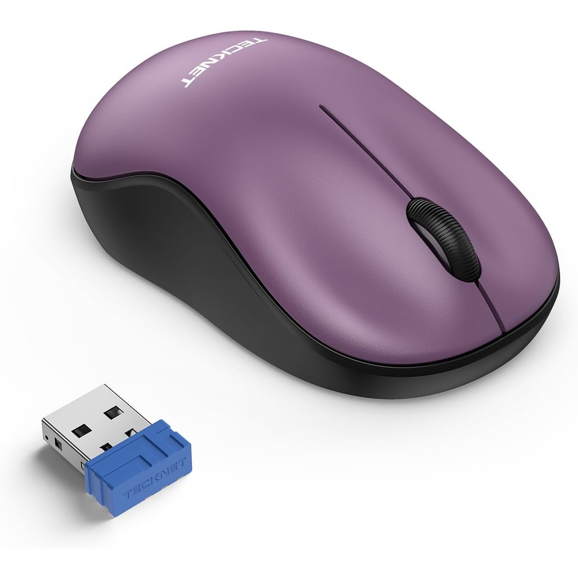 Wireless Mouse for Laptop, 2.4G Silent Mouse Quiet Click, Small Portable Computer Mouse, 5 DPI Levels, Cordless Mice for PC, Chromebook, Mac