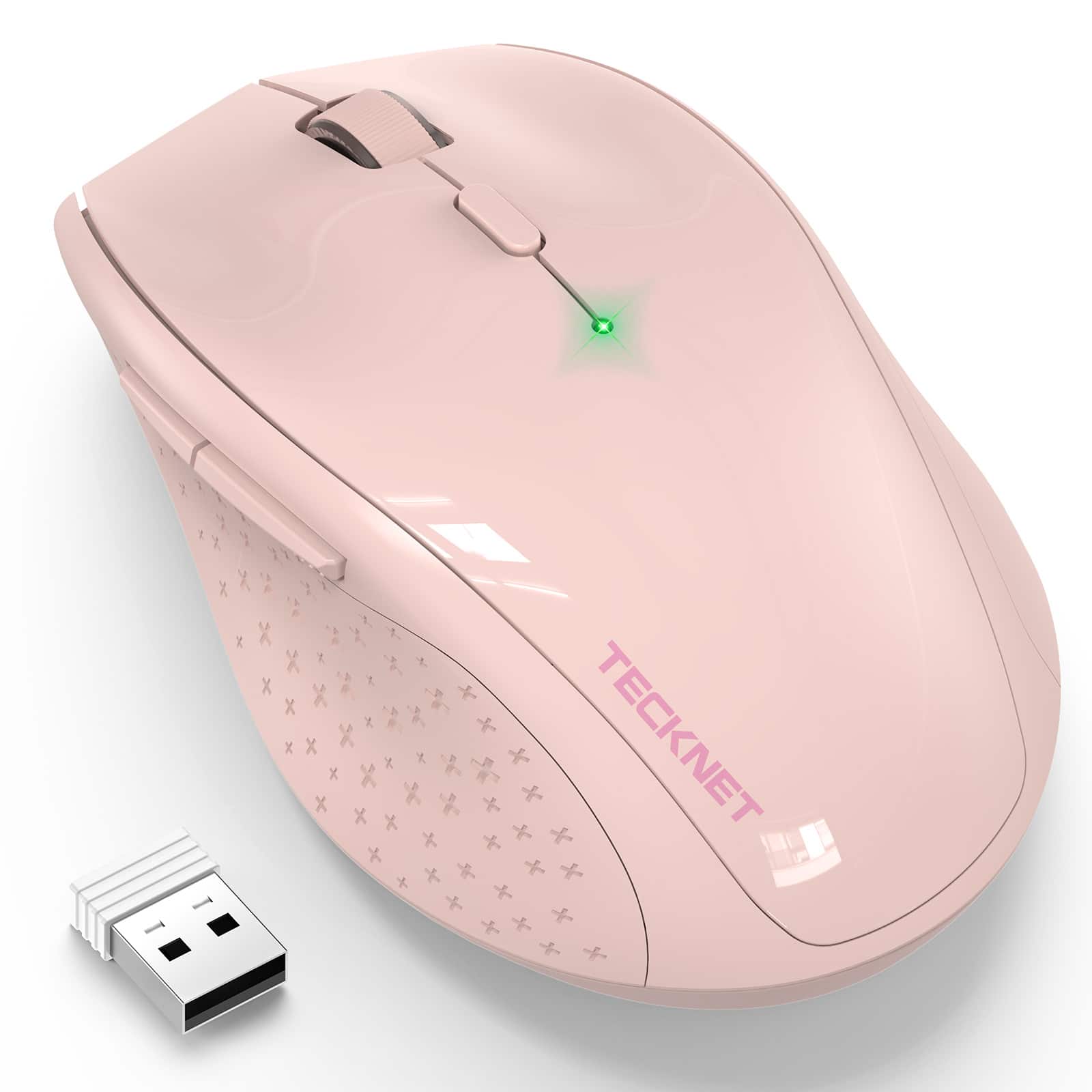 Computer Mouse Tecknet TECKNET Wireless Mouse, 2.4G USB Computer Mouse with 6-Level Adjustable ...