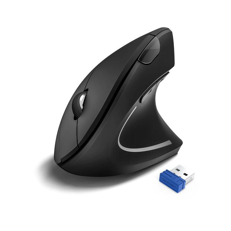 TECKNET 2.4G Wireless Silent Mouse with 4800 DPI, 5 Adjustable DPI, 6 Buttons