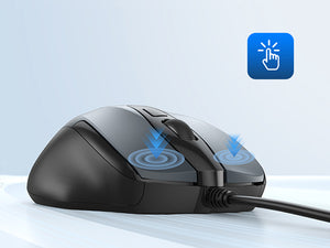 TECKNET Classic 4-level DPI Wired Ergonomic Mouse UM013