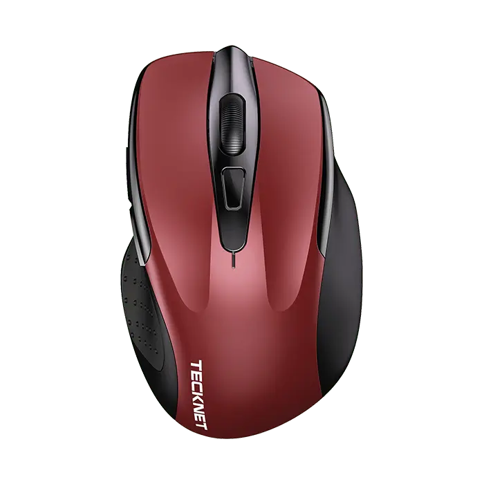 TECKNET Wireless Mouse Rechargeable 4800 DPI Silent Mouse 8 Buttons Bluetooth Mouse