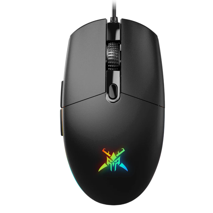 TECKNET Wired Gaming Mouse - Ergonomic Wired Mouse with 8000 DPI, 6 Programmable Buttons, RGB Backlighting, 1000Hz Polling Rate, Gaming Mice for Laptop/PC