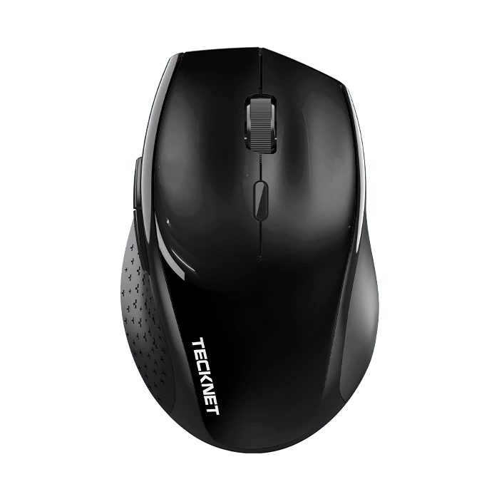 TECKNET Classic Jiggler Mouse, Silent, Rechargeable MS002