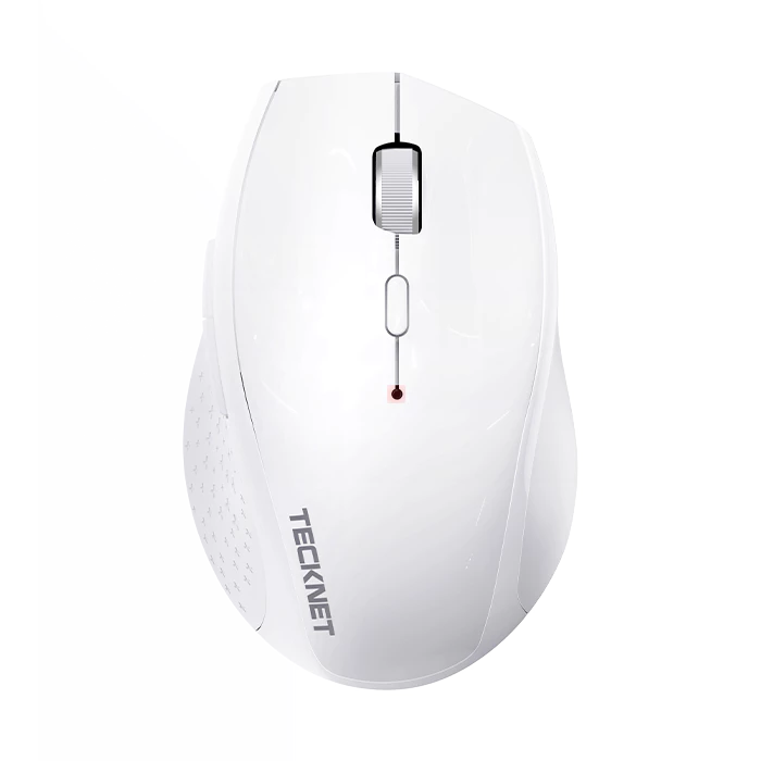 TECKNET Classic Jiggler Mouse, Silent, Rechargeable MS002