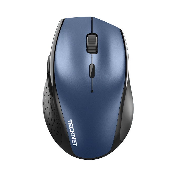 TECKNET Classic Jiggler Mouse, Silent, Rechargeable MS002