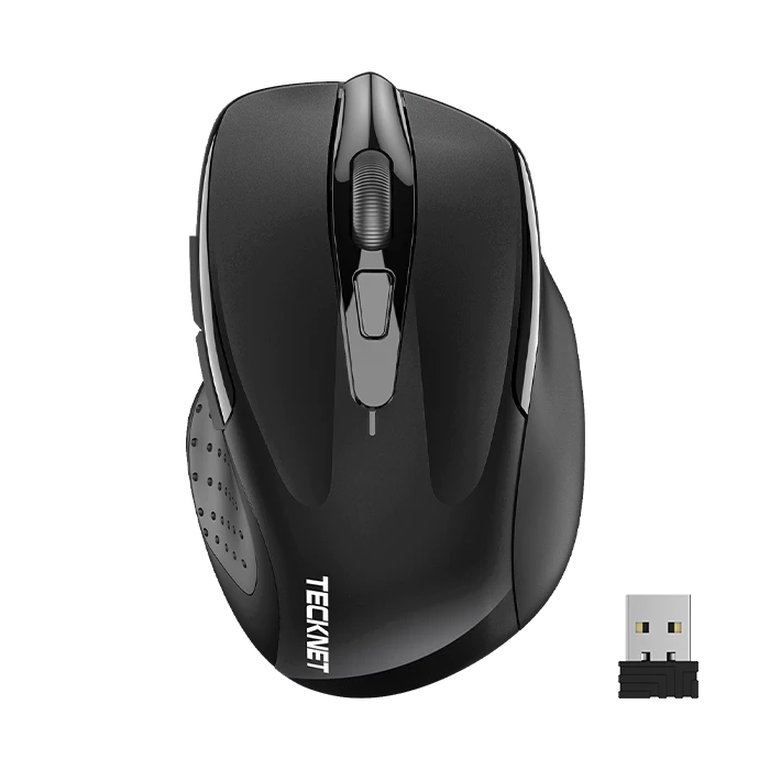 TECKNET Classic 2.4G Ergonomic Mouse, 5 DPI Settings M003
